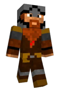 Byk Minecraft avatar full body