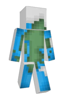 Bykort Minecraft avatar full body