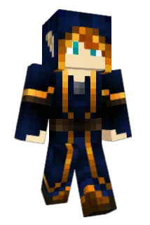 Bynight_raider Minecraft avatar full body