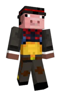 Byrjun Minecraft avatar full body