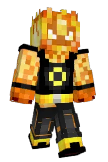 C0nfire Minecraft avatar full body