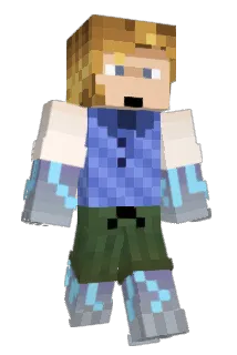 C10H15N1 Minecraft avatar full body