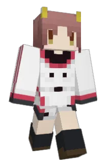 C2H3Cl3 Minecraft avatar full body