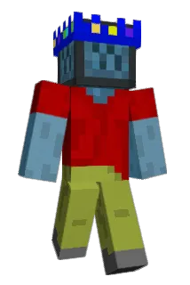 C418Music Minecraft avatar full body