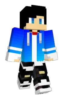 C7chan Minecraft avatar full body
