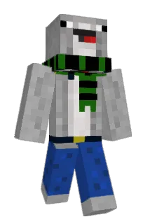 CALClUM Minecraft avatar full body