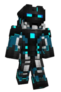 CC12340 Minecraft avatar full body
