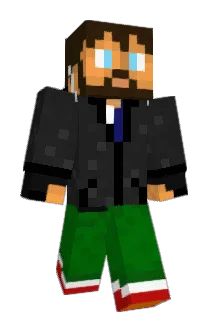 CDKick Minecraft avatar full body
