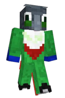 CEOPepe Minecraft avatar full body