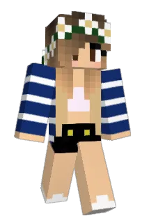 CGgymnast Minecraft avatar full body
