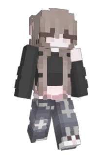 CH3COOH_ Minecraft avatar full body
