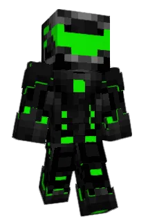 CH41N3DW0LF55 Minecraft avatar full body