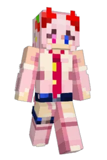 CHERRIREAL Minecraft avatar full body