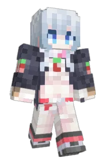 CHI_959 Minecraft avatar full body