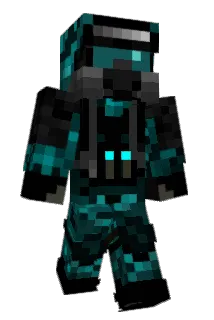 CJ0931 Minecraft avatar full body