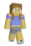 CL0UDGIRL Minecraft avatar full body