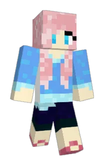 CLblacktea Minecraft avatar full body