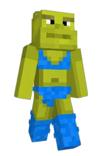 CM1234 Minecraft avatar full body