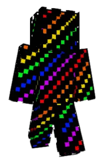 COLOR4K Minecraft avatar full body