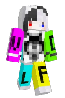 COLOR__WOLF Minecraft avatar full body