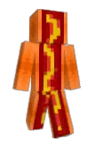 COSTCO__HOTDOG Minecraft avatar full body