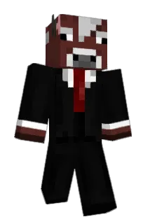 COWexecutive Minecraft avatar full body