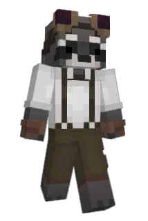 CURTAINNNNN Minecraft avatar full body