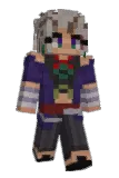 CVRI1324 Minecraft avatar full body