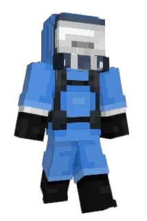 CV_Bubbles Minecraft avatar full body