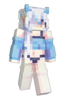 CYL_0906 Minecraft avatar full body