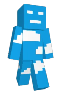 C_lo_ud_y Minecraft avatar full body