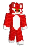 Ca1Red Minecraft avatar full body