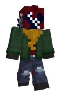 Cablecop Minecraft avatar full body