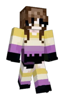 Cachumo Minecraft avatar full body