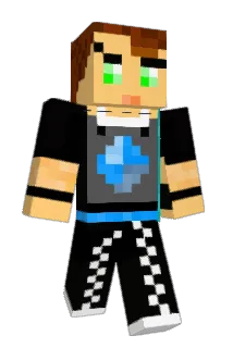 CadBot Minecraft avatar full body