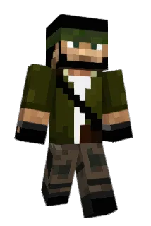 Caddin Minecraft avatar full body