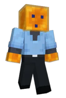 CadmiOrange Minecraft avatar full body