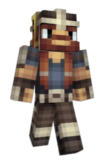 Caido Minecraft avatar full body