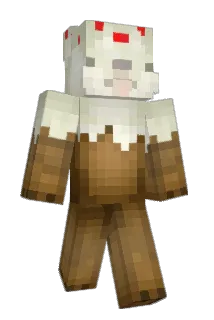 CakeTheDog Minecraft avatar full body
