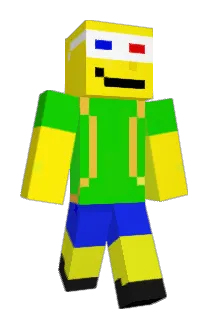 CakeeMan Minecraft avatar full body