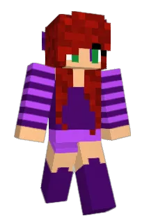 Caladium Minecraft avatar full body
