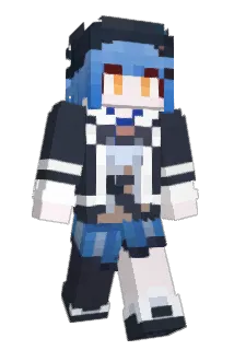 Caldramira Minecraft avatar full body
