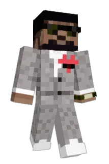 Calgate Minecraft avatar full body