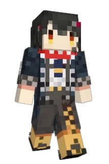 CaliberKing Minecraft avatar full body