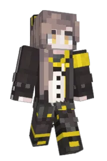 Caliber_kun Minecraft avatar full body