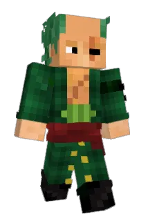 CalvoZoro Minecraft avatar full body