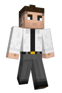 Cameraman Minecraft avatar full body