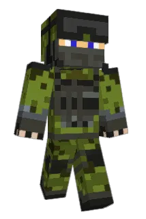 Camo_8 Minecraft avatar full body