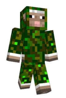 Camo_Sheepman Minecraft avatar full body