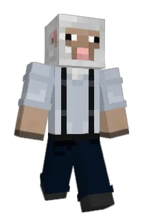 Camofloss Minecraft avatar full body